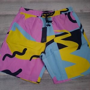 Reason Colorful Men's Swim Shorts